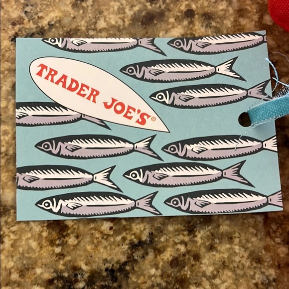 🧀🐟Trader Joe’s 2 PACK Reusable Eco Cotton Shopping Grocery Tote Bags🧀🐟 - Picture 6 of 15